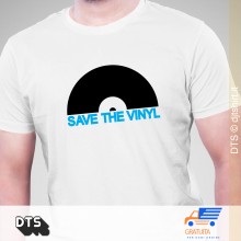 Save the vinyl t-shirt bianca